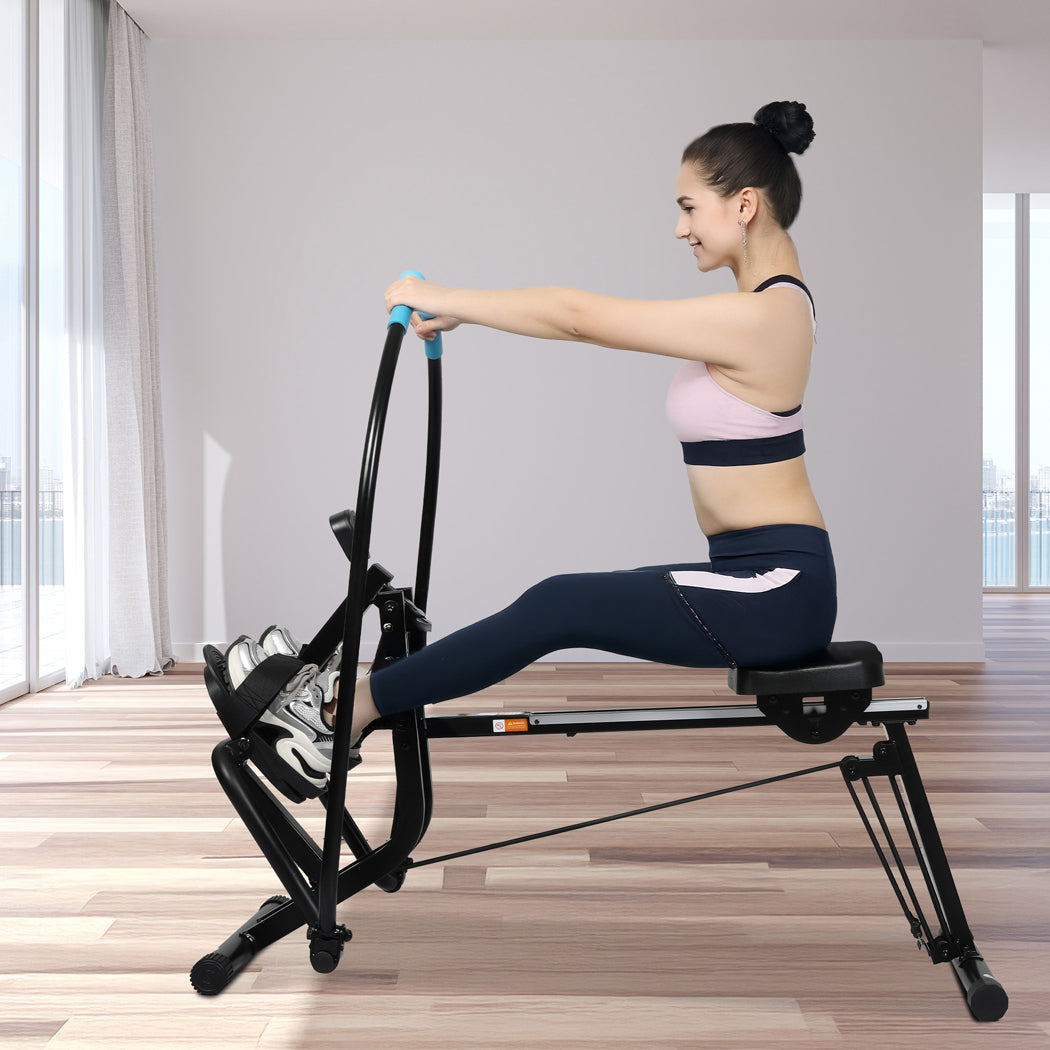 Centra 2 In 1 Rowing Machine Leg Press Workout Fitness