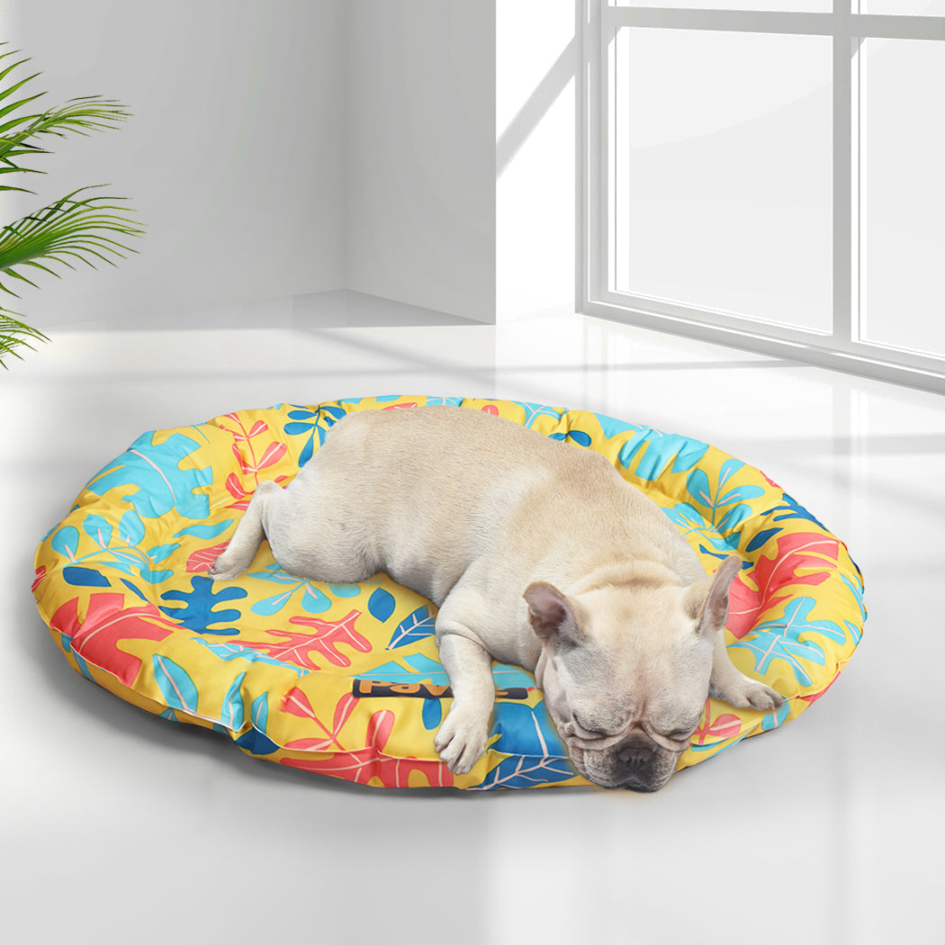 Pawz Pet Cool Gel Mat Cat Bed Dog Bolster L Large