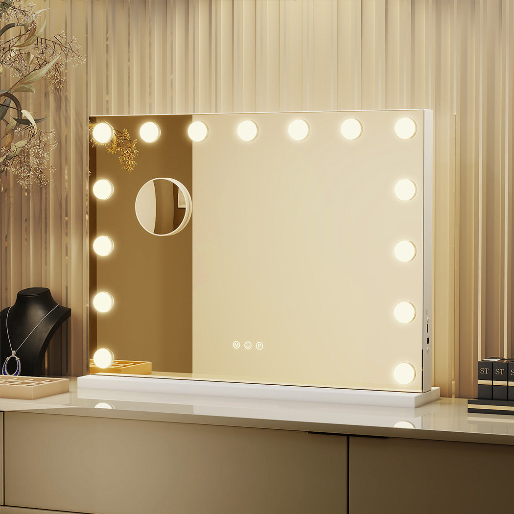 Yezi Led Hollywood Makeup Mirror 45X58cm