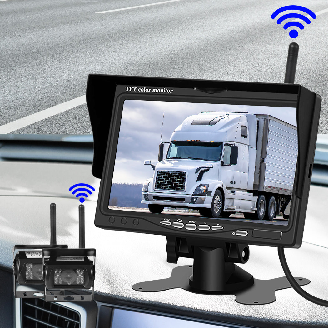7" Wireless Rear View Monitor +2 Wifi