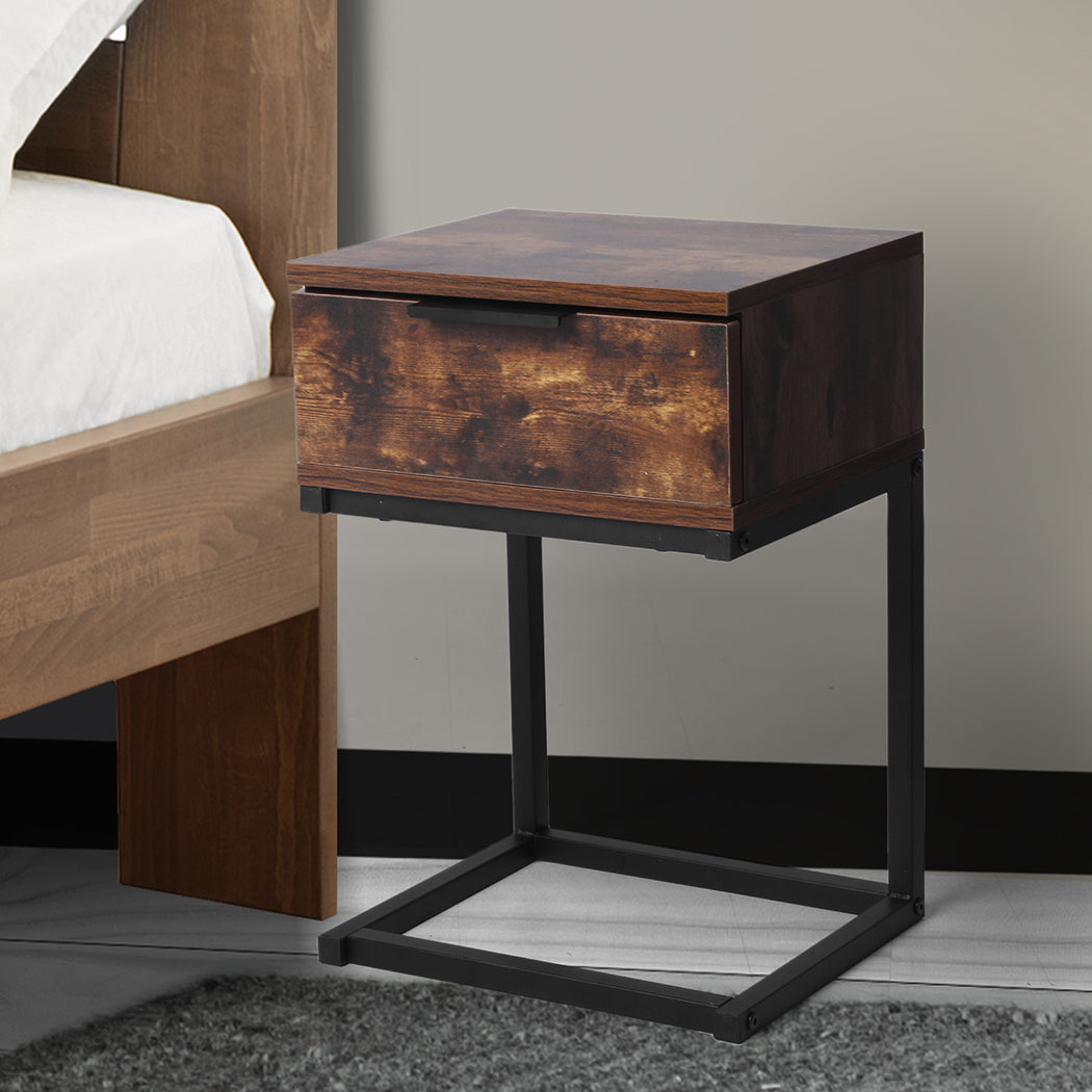 Bedside Tables Side End Modern Storage For Bedroom Or Living Room Decor