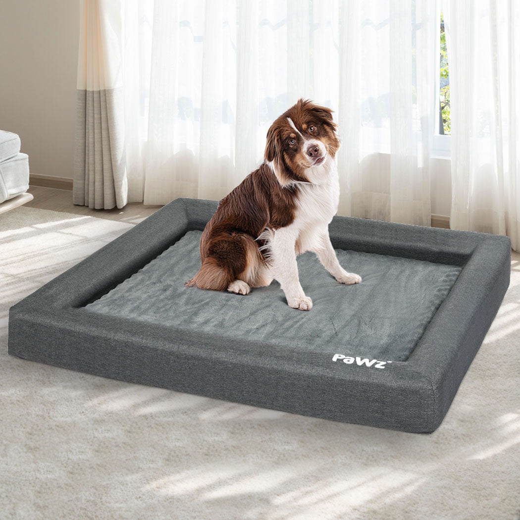 Pawz Memory Foam Pet Bed Calming Dog Xxl Large