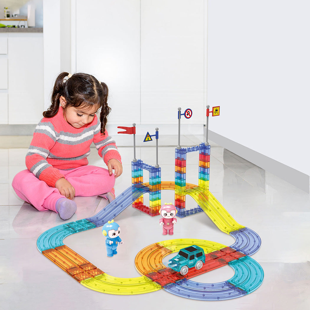 1 Sets of Hod Health & Home Kids Magnetic Tiles Blocks One Size