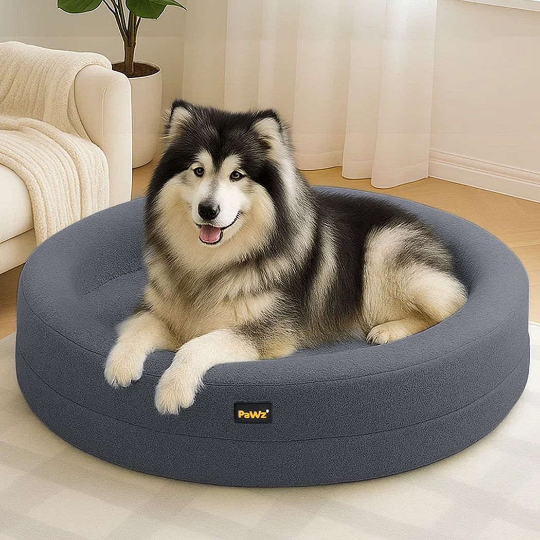 Pawz Pet Orthopedic Calming Bed Memory Foam Dog Sofa