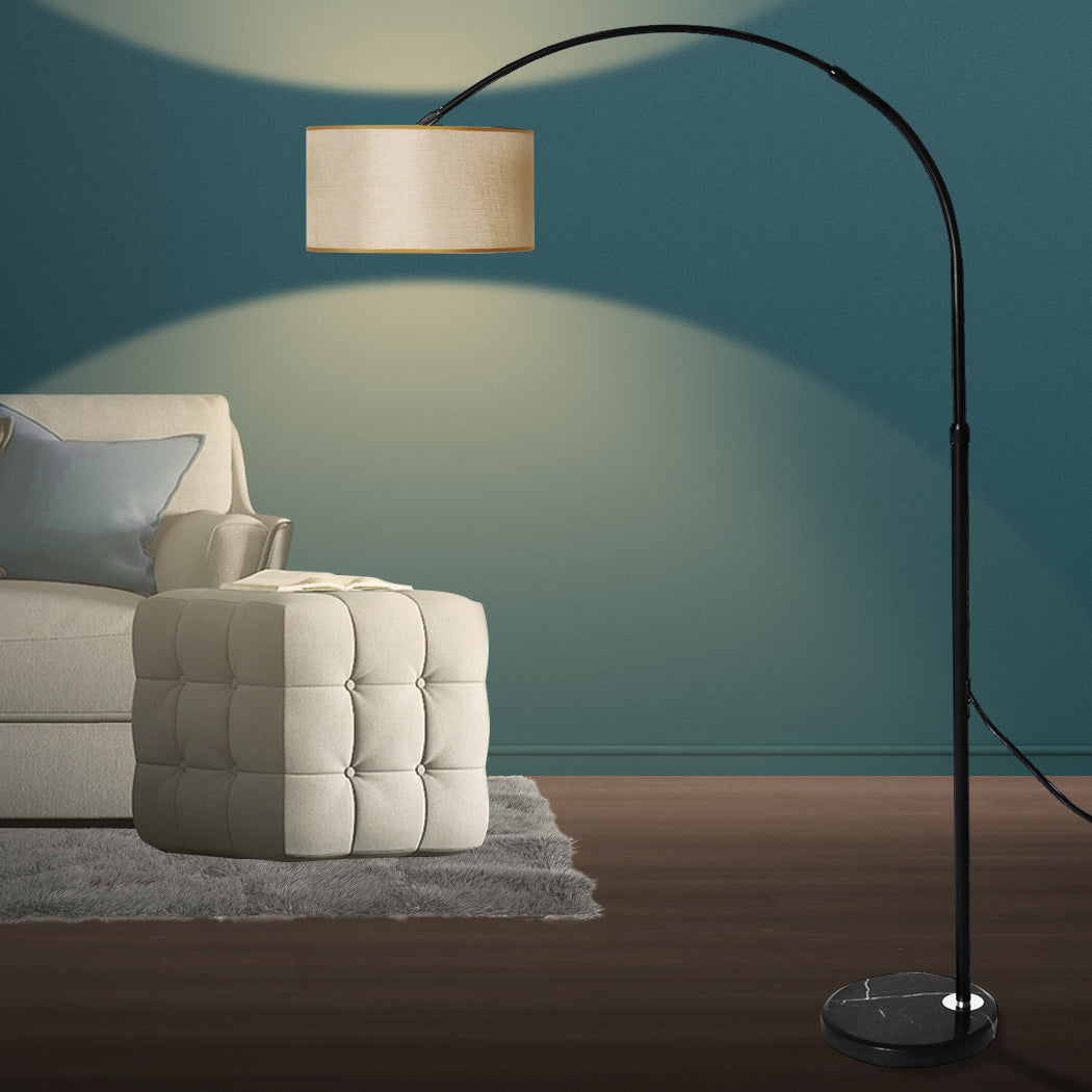 Emitto Modern Led Floor Lamp Reading Grey