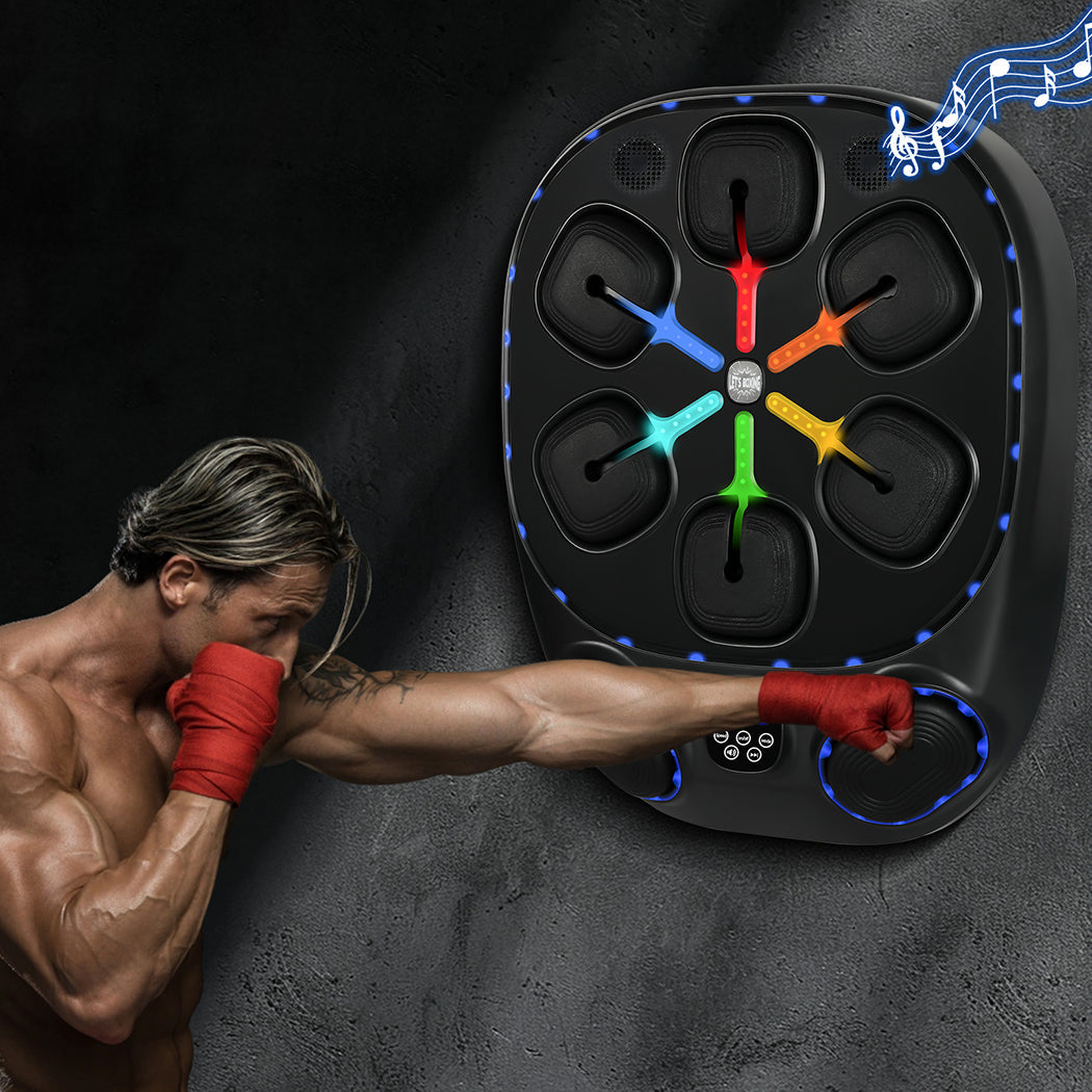 Centra Smart Music Boxing Machine Wall Mounted Black