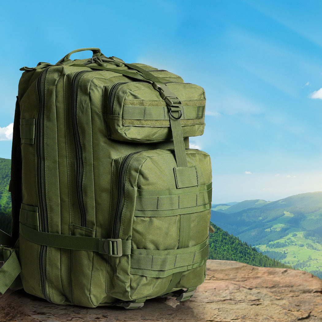 Slimbridge 40L Military Tactical Backpack Army Green