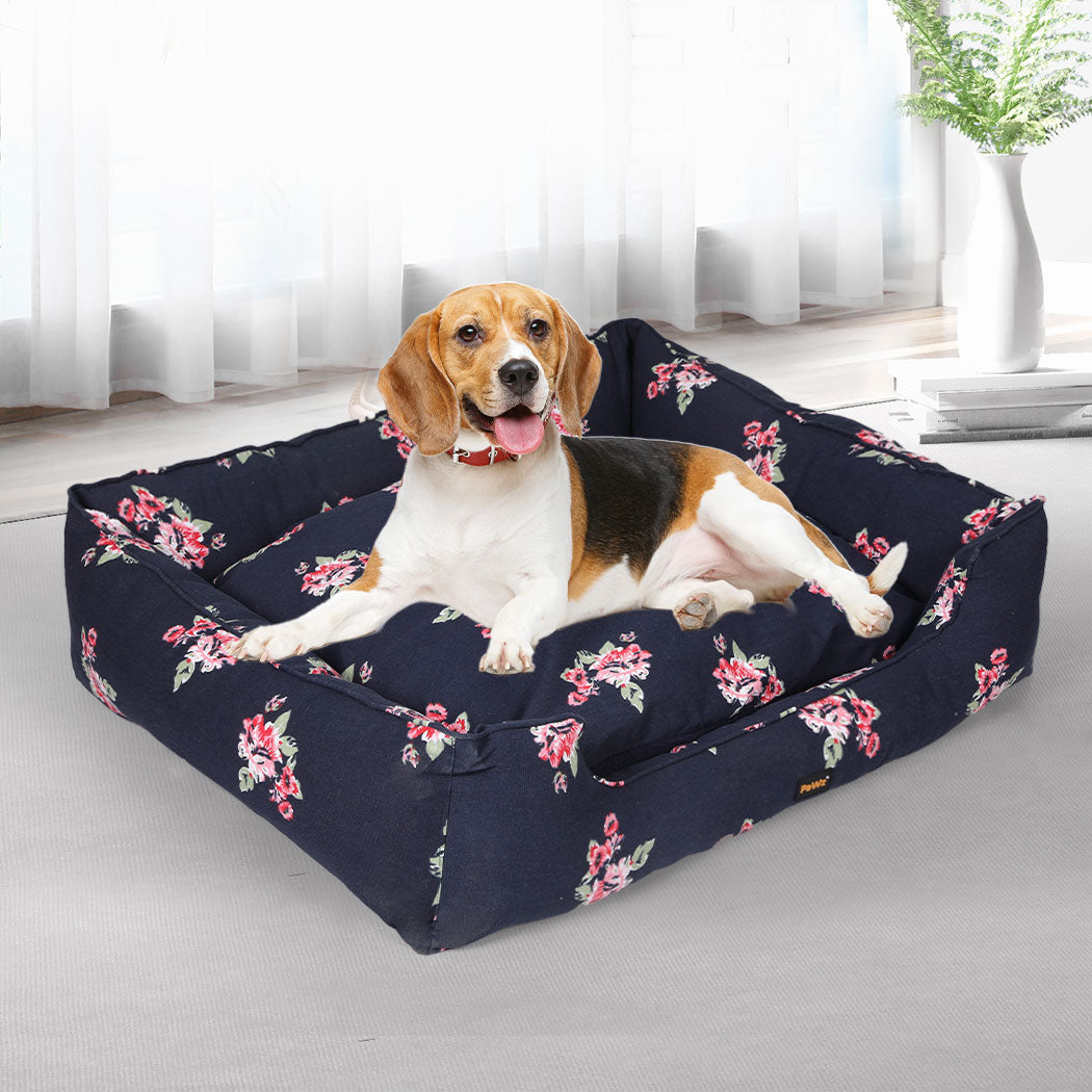 Pawz Dog Calming Bed Pet Cat Washable Xl Large