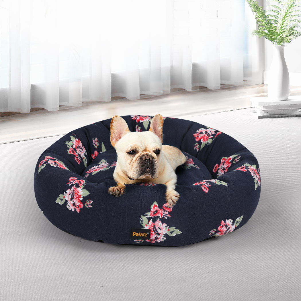 Pawz Dog Calming Bed Pet Cat Washable M Medium