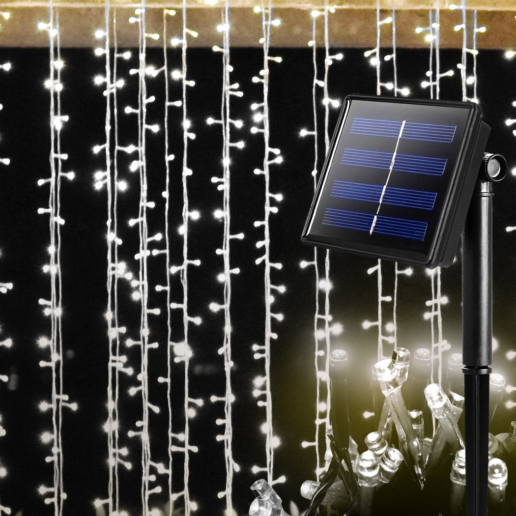 30M 300Led Solar Powered Fairy String Lights For Outdoor Garden Decor