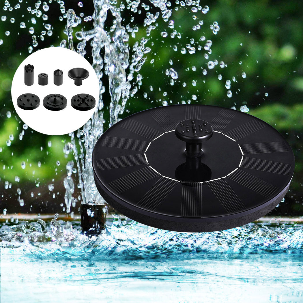 Solar Fountain Powered Water Floating