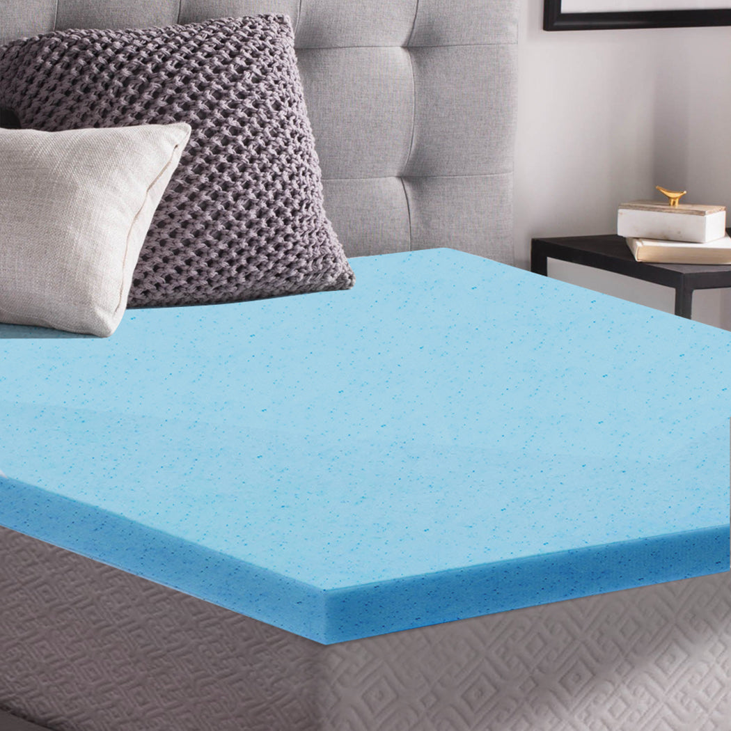 Dreamz 5Cm Thickness Cool Gel Memory King Single