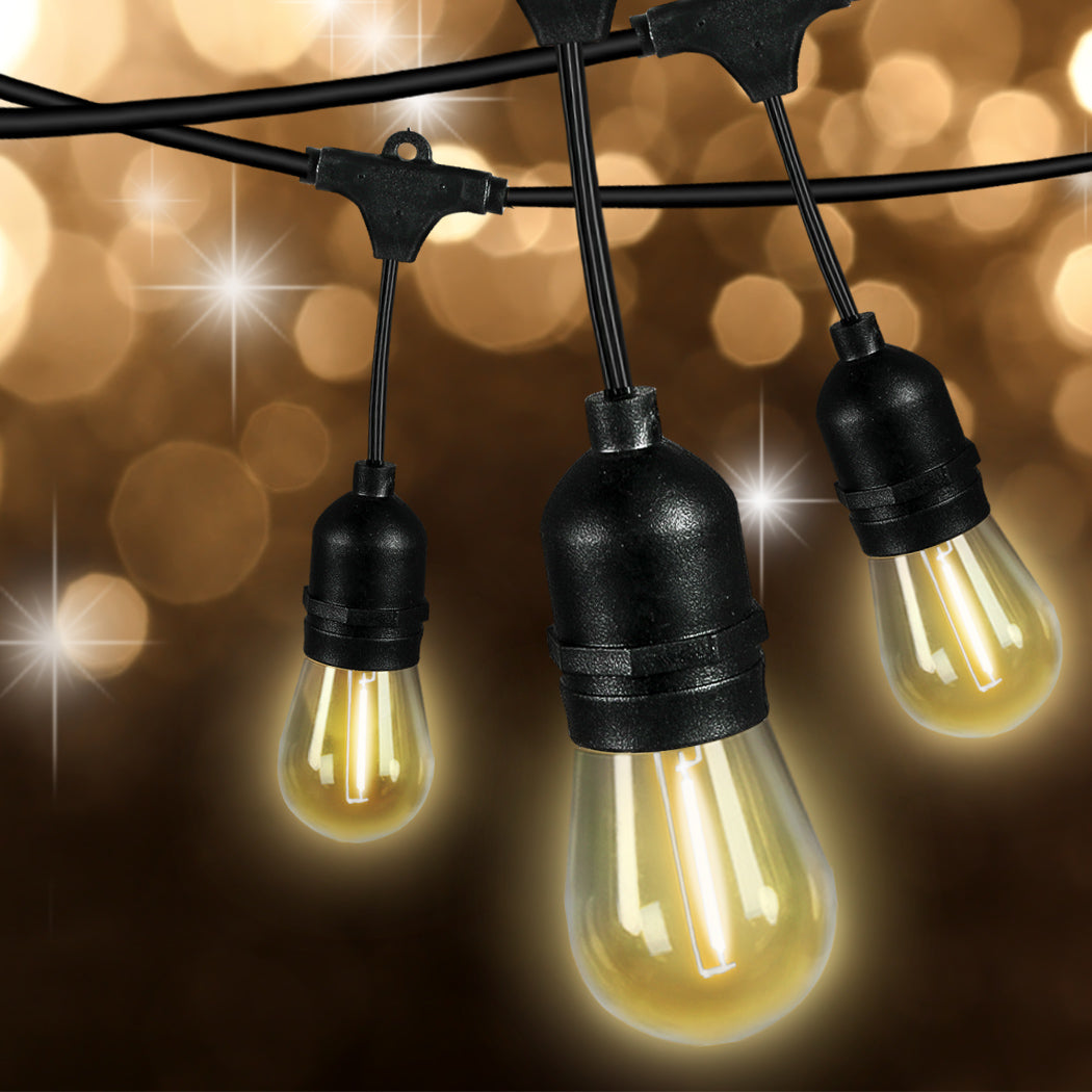 Emitto 20M Festoon String Lights Xmas Meter