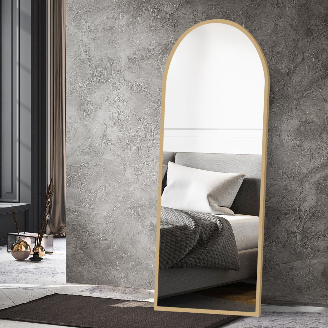 Floor Mirror Full Length Mirrors 1.8M Gold