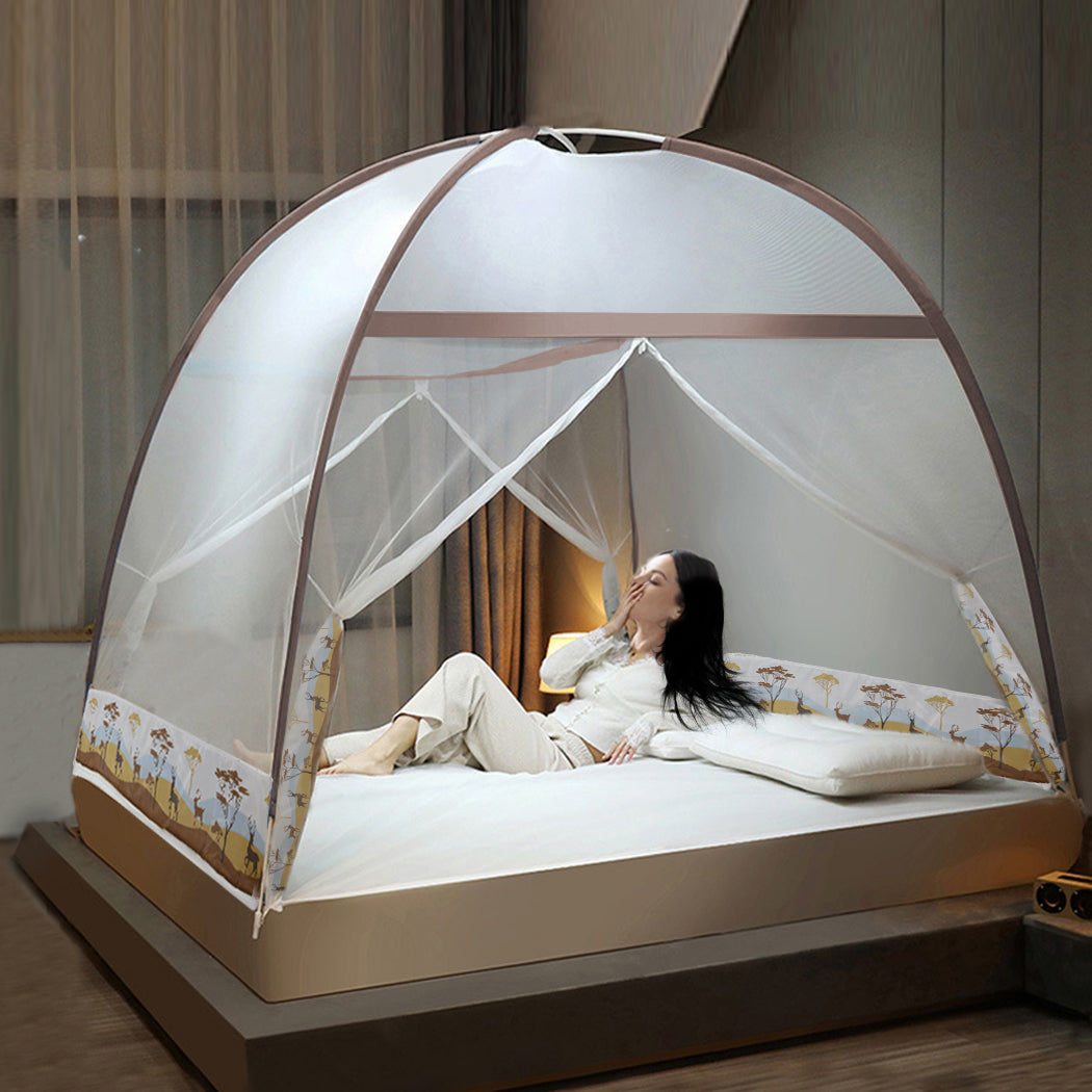 Dreamz Mosquito Bed Nets Foldable Canopy King
