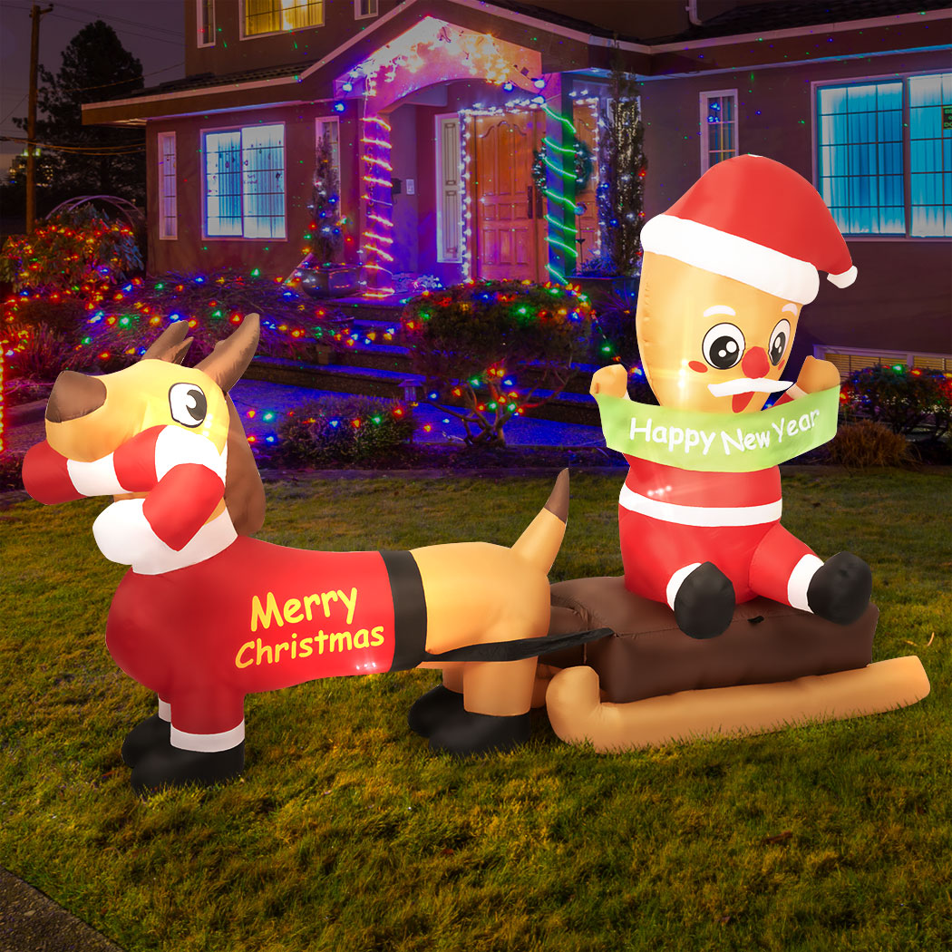 Santaco Christmas Inflatable 2.1M Xmas