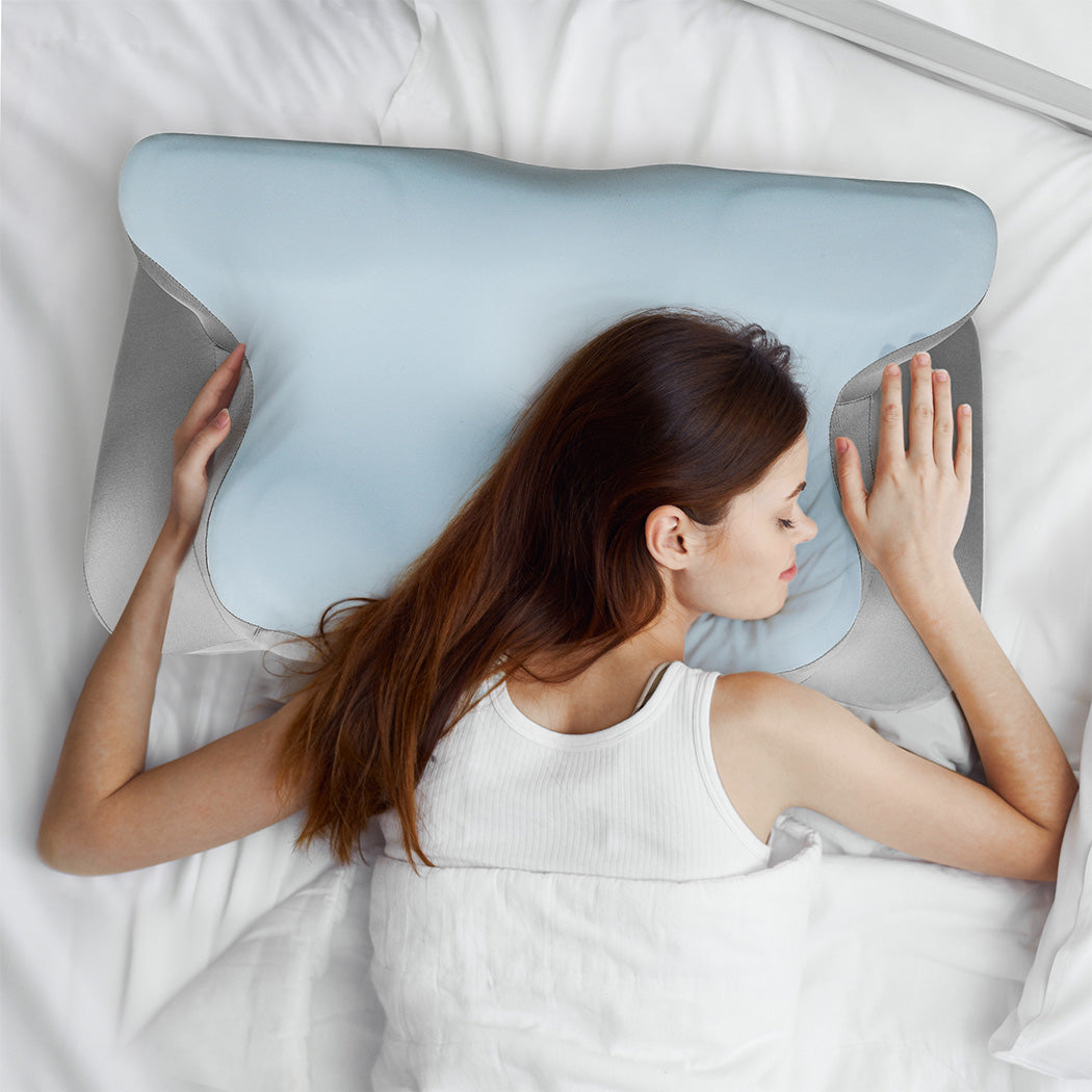 Dreamz Contour Memory Foam Pillow For Pain Relief