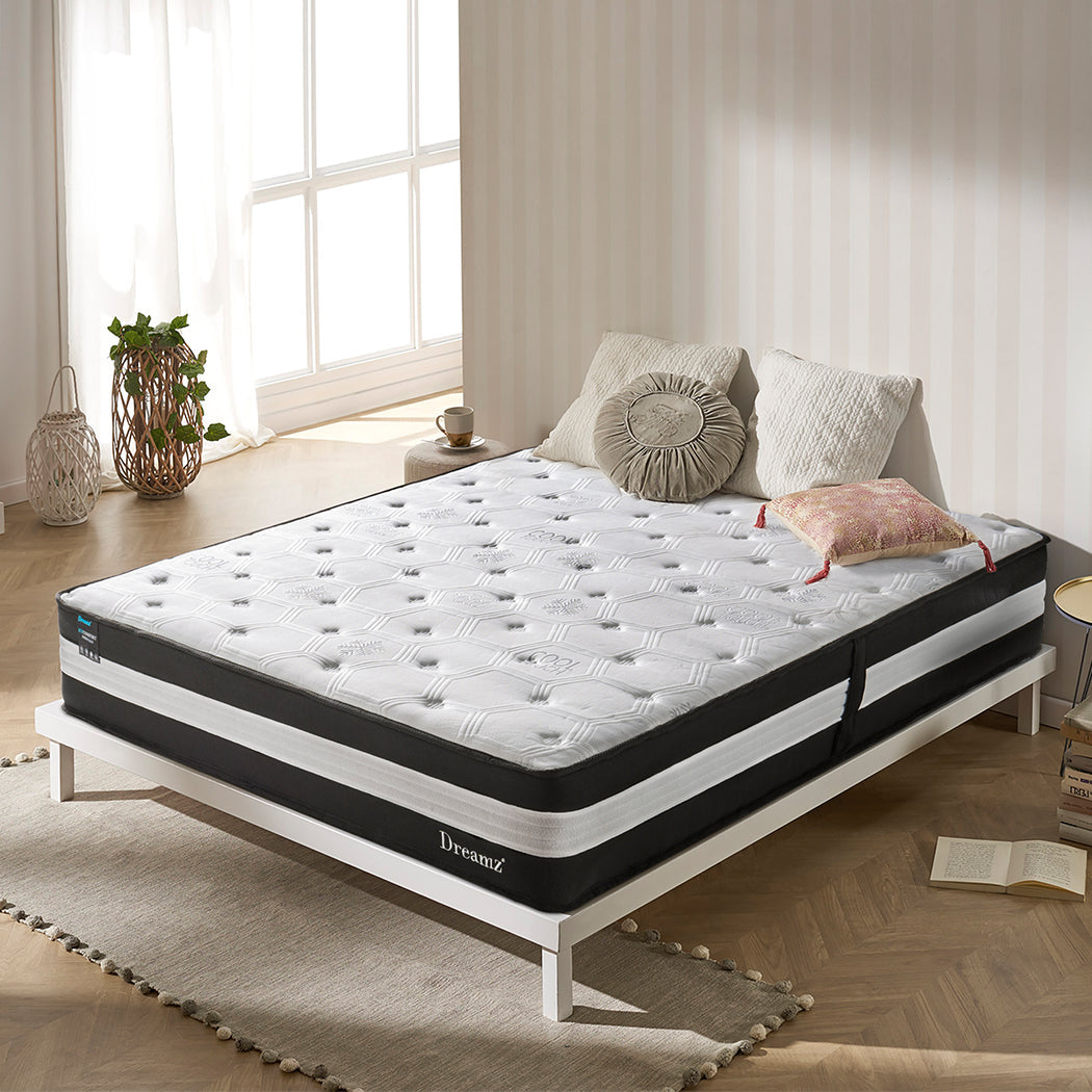 Dreamz Double Cooling Mattress 5 Zone 25Cm
