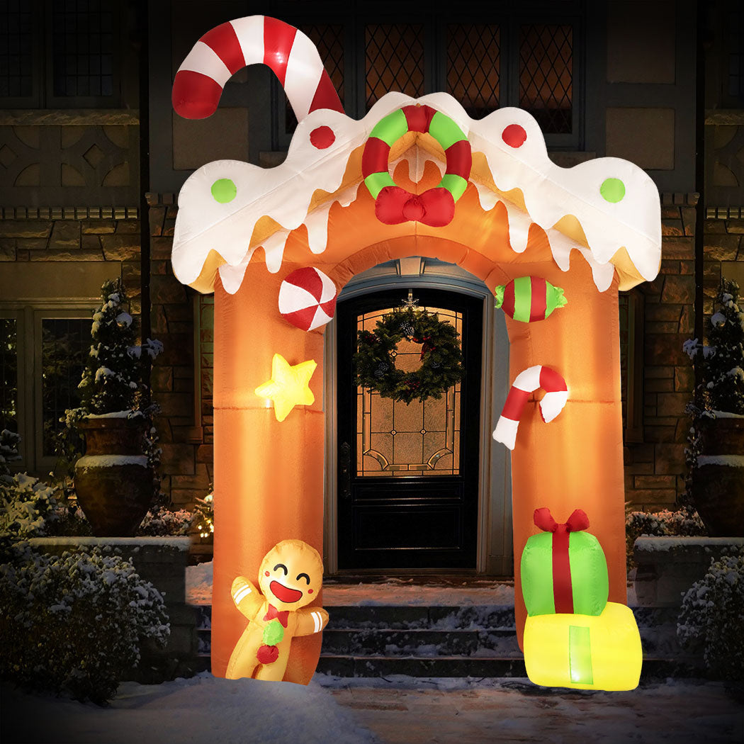 Santaco Christmas Inflatable Lighted