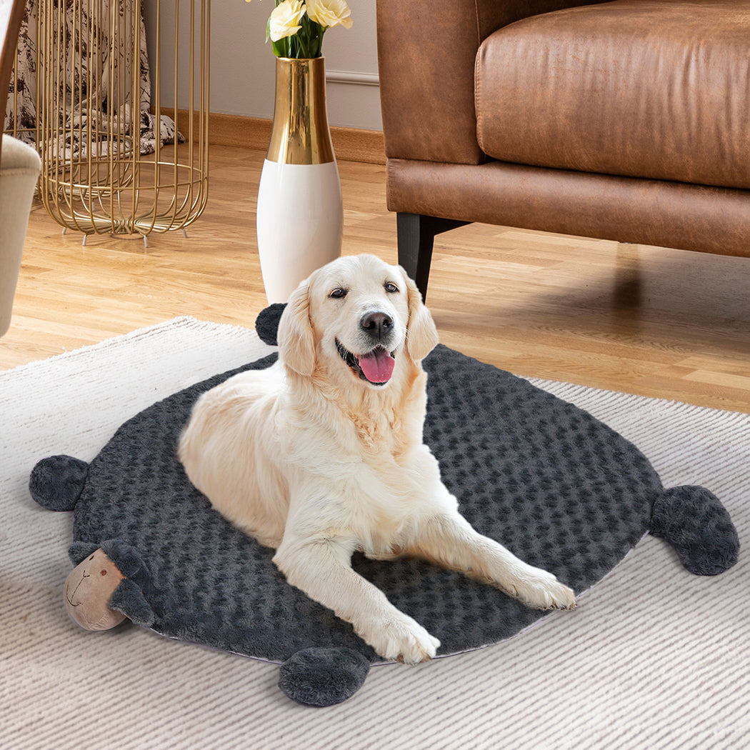 Pawz Pet Bed Cat Calming Dog Squeaky M Charcoal Medium