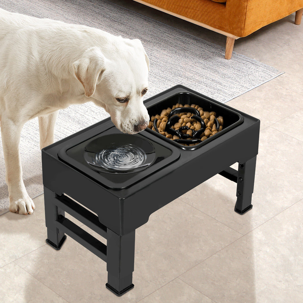 Pawz Elevated Pet Feeder 4 Height Adjustable