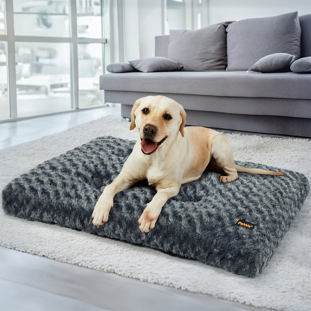 Pawz Dog Bed Pet Calming Washable Soft Warm Plush