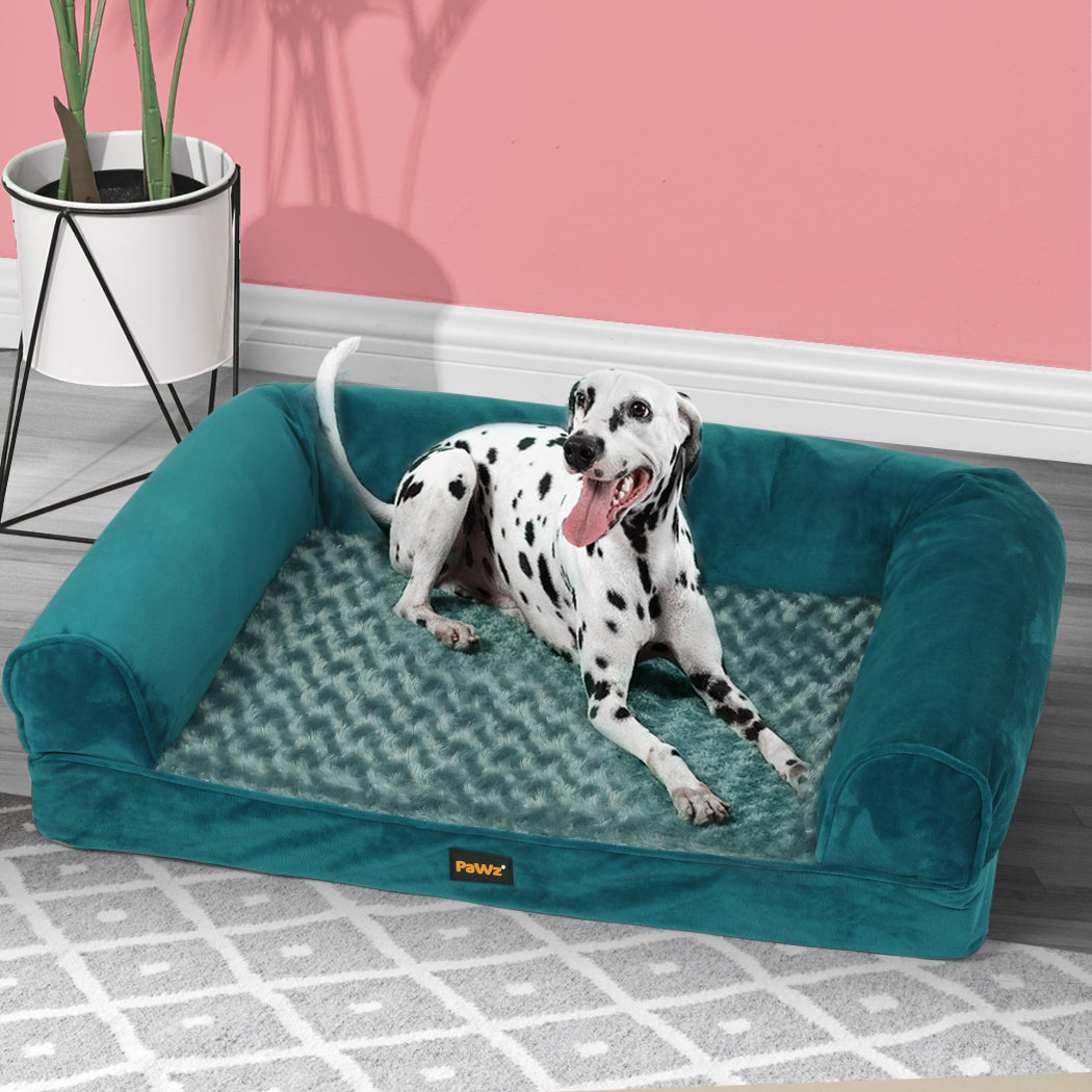 Pawz Pet Bed Sofa Dog Bedding Soft Warm Xl Blue Large