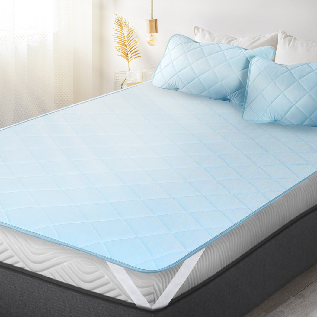 Dreamz Mattress Protector Cool Topper Double