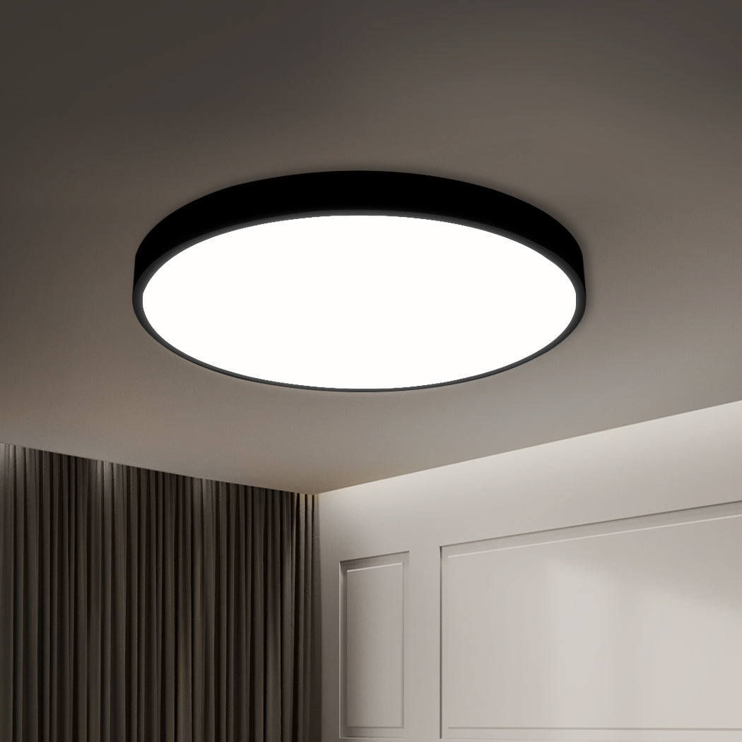 Emitto Ultra Thin 5Cm Led Ceiling Down 18W Black