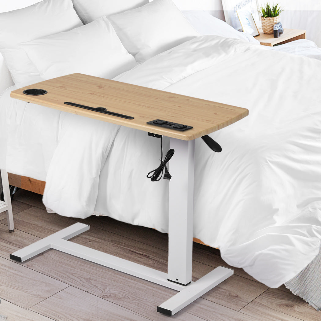 Standing Desk Height Adjustable Oak