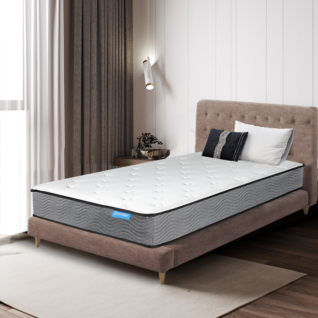 Dreamz Spring Mattress Pocket Bed Top Double