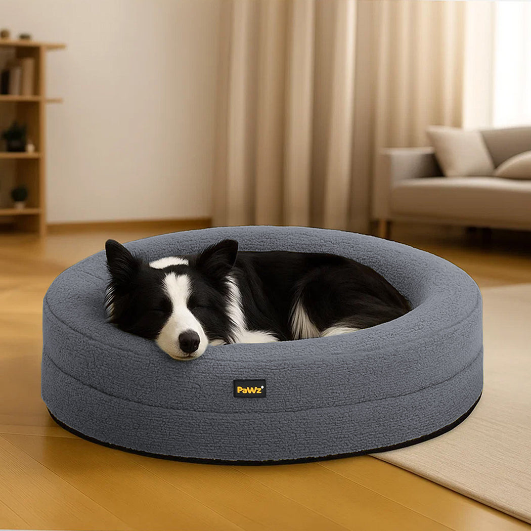 Pawz Pet Orthopedic Calming Bed Memory Foam Dog Sofa