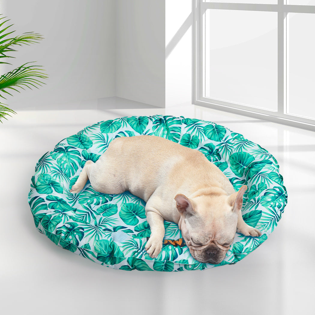 Pawz Pet Cool Gel Mat Cat Bed Dog Bolster Medium