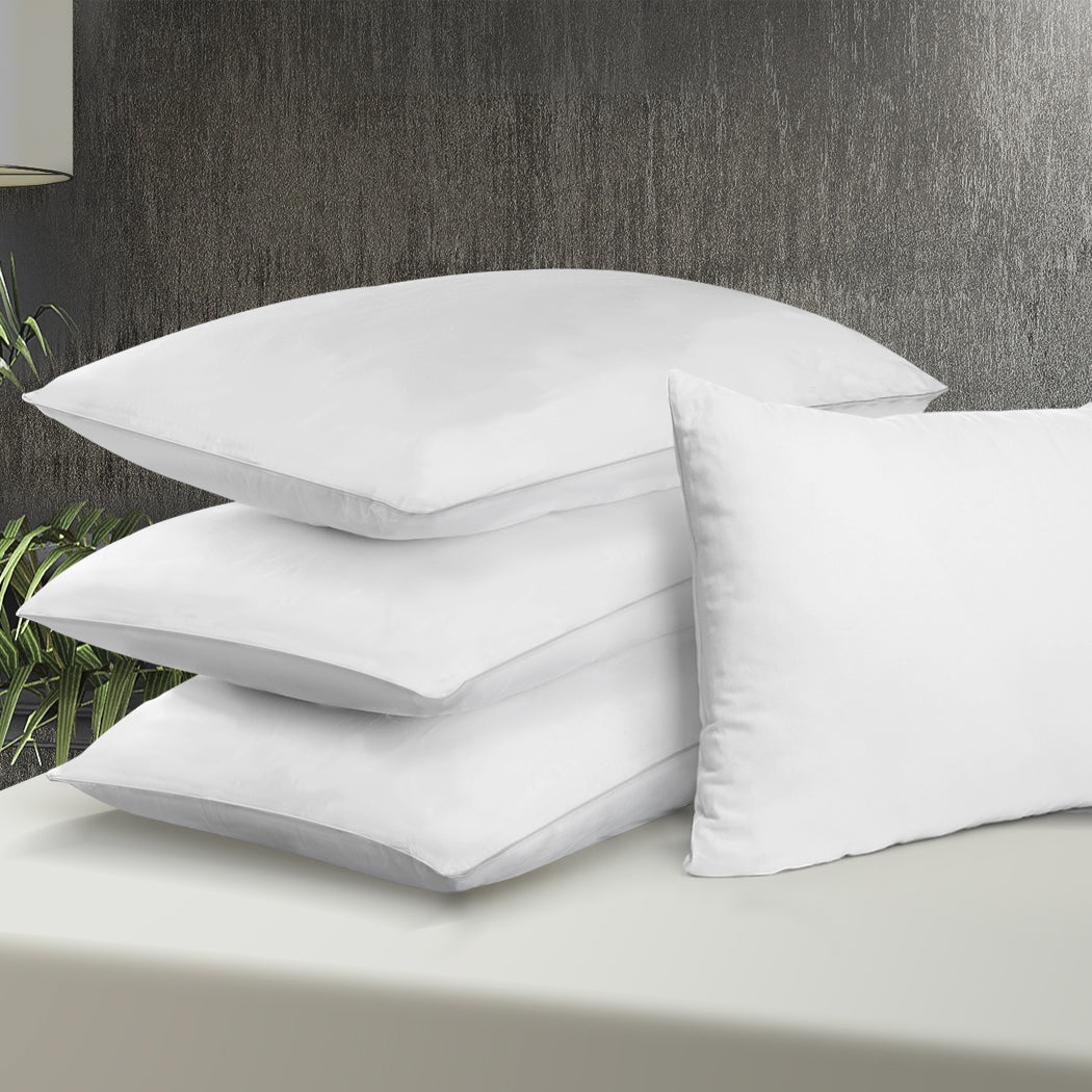 Dreamz Pillows Bed 4 Pack Home Hotel