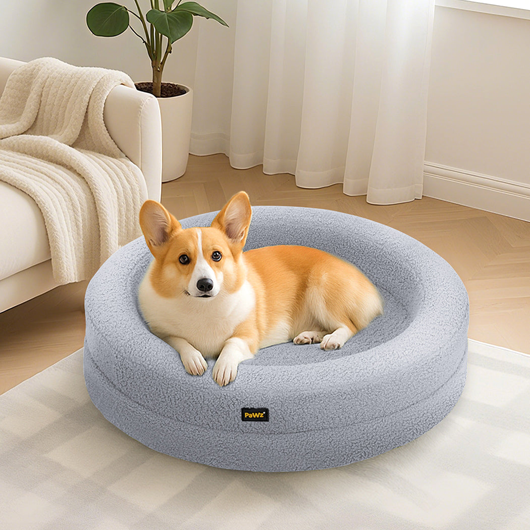 Pawz Pet Orthopedic Calming Bed Memory Foam Dog Sofa