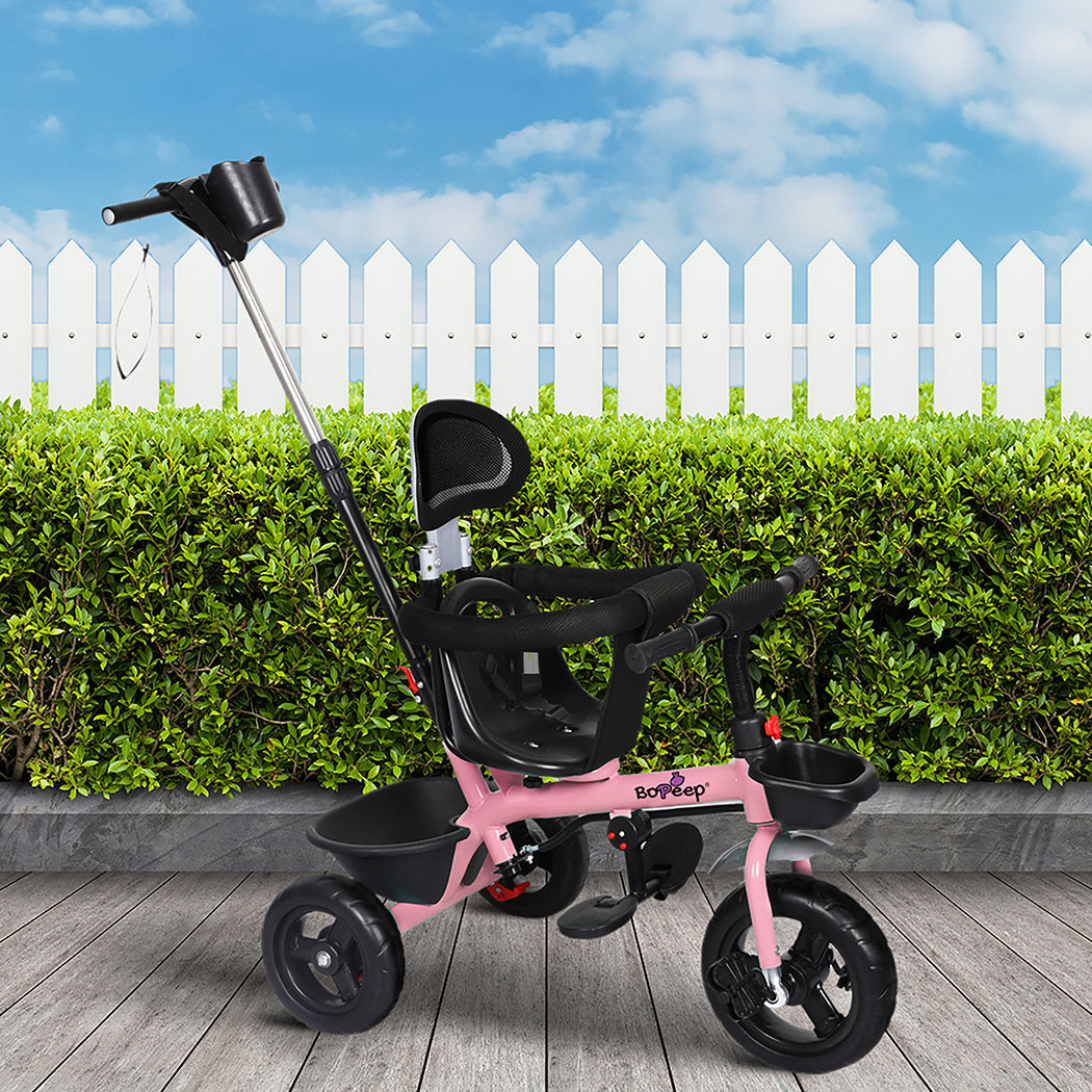 Bopeep Kids Tricycle Ride On Trike Toddler Pink