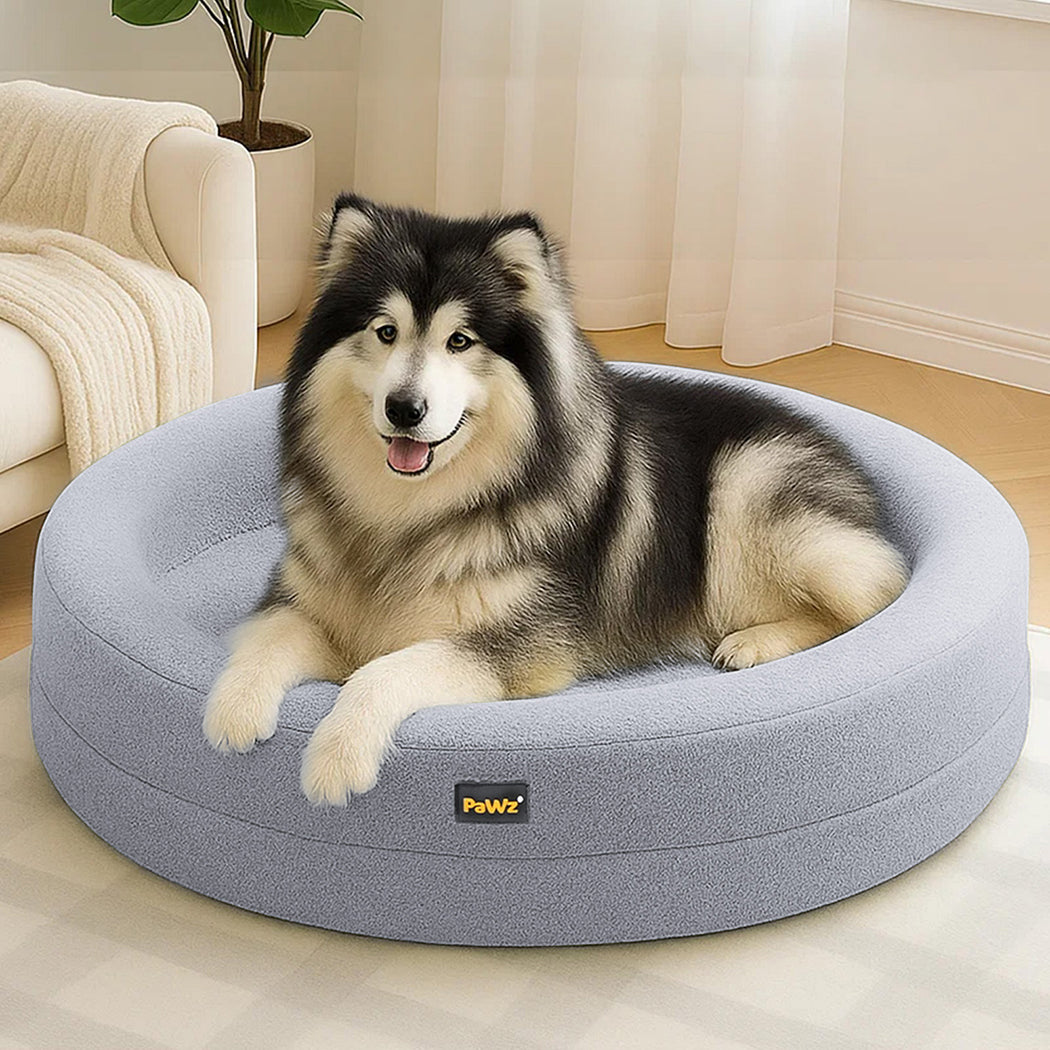 Pawz Pet Orthopedic Calming Bed Memory Foam Dog Sofa