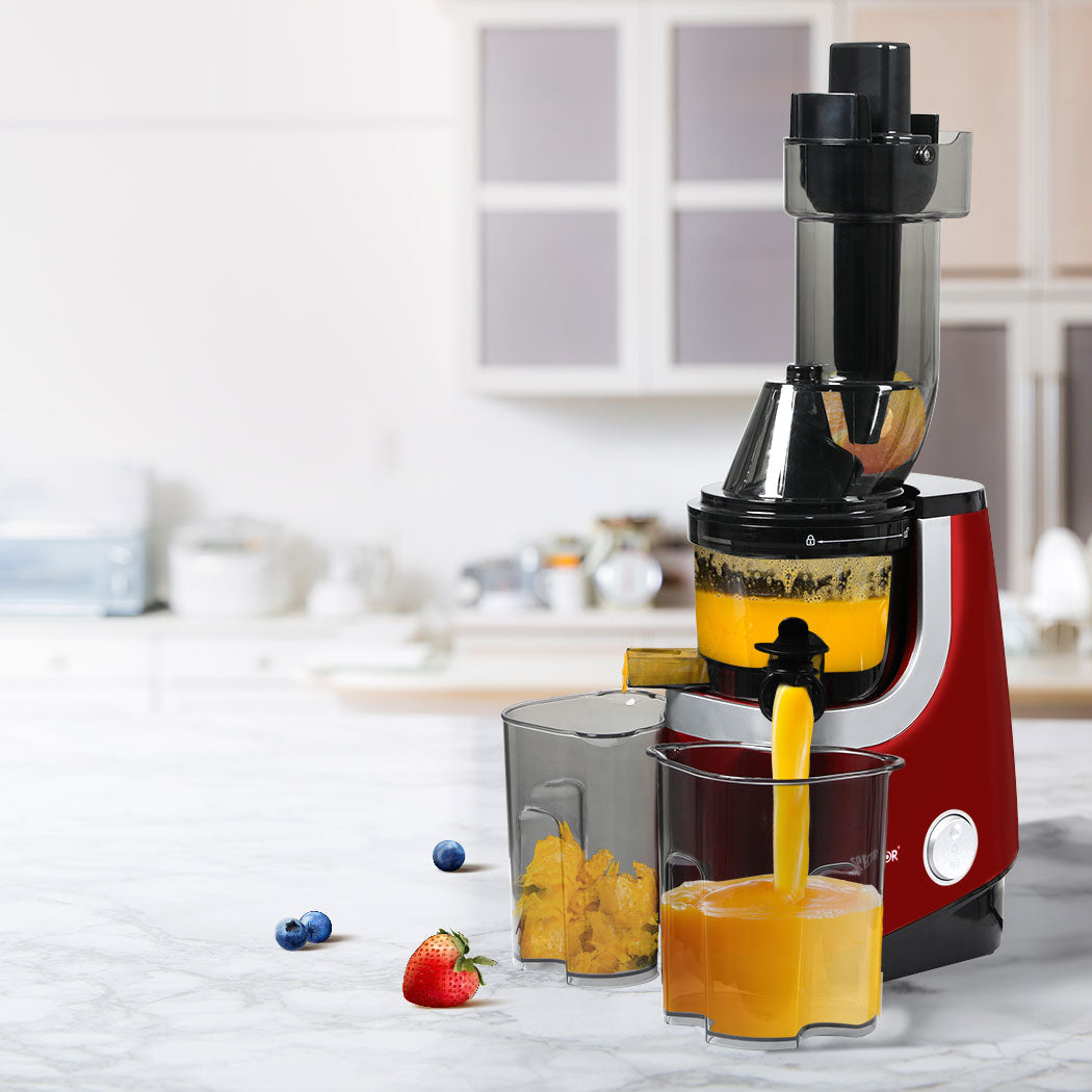 Spector Cold Press Slow Juicer Whole Red