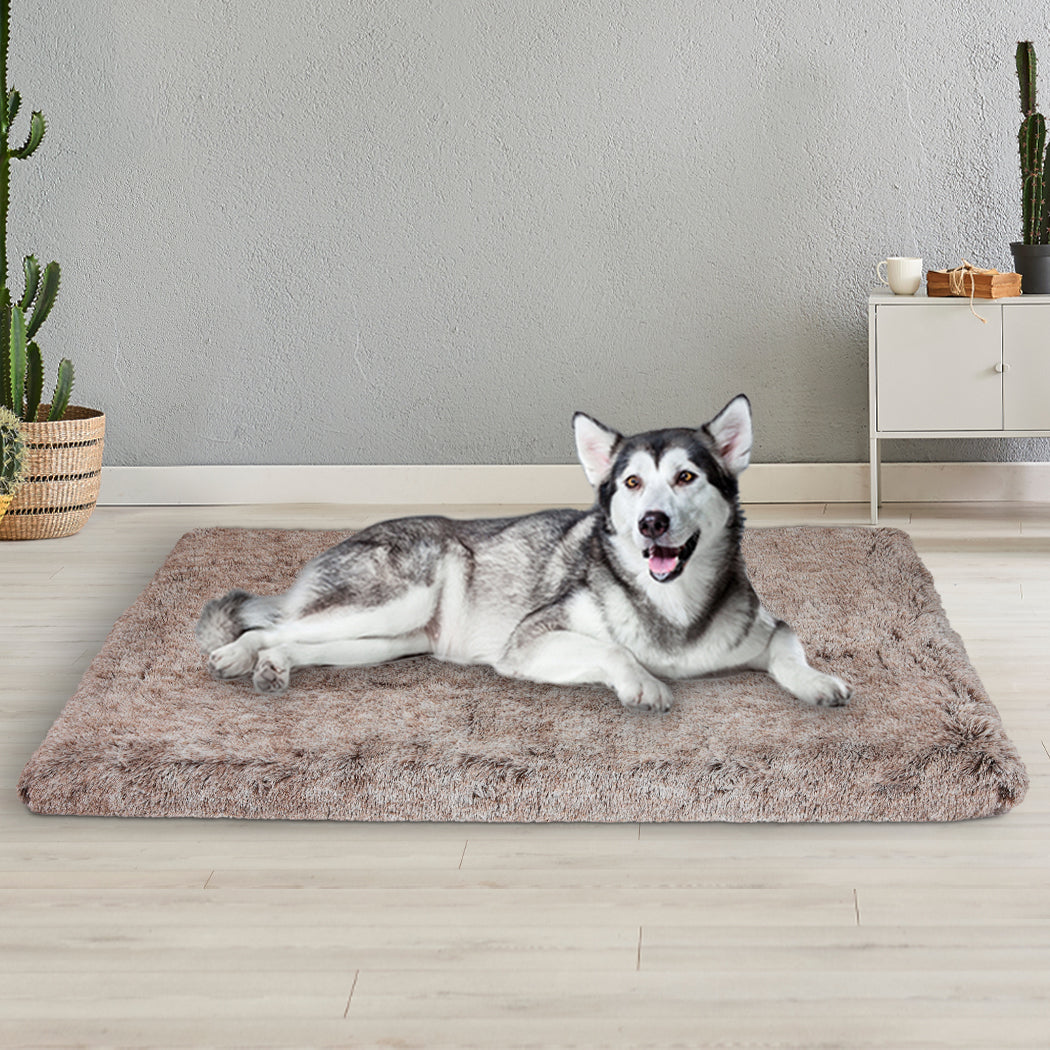 Pawz Dog Mat Pet Calming Bed Memory Xl Coffee Large