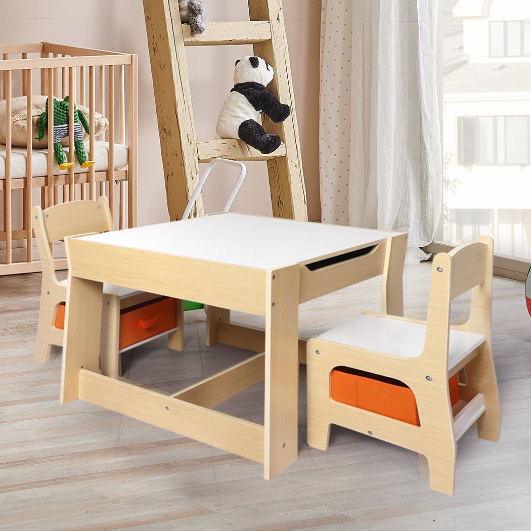 Bopeep Kids Table And Chair Set Storage