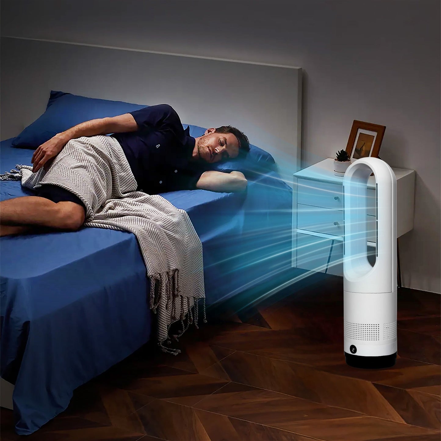 Spector Bladeless Tower Fan 2 In 1 Cooler & Heater