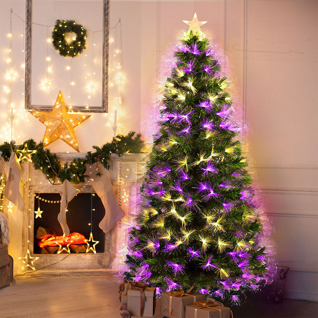 Santaco Christmas Tree Fibre Optic 2.1M