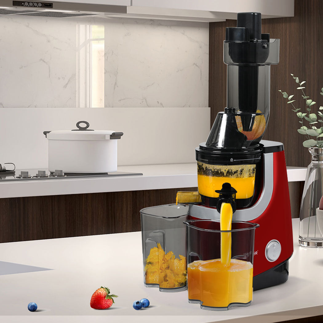Spector Cold Press Slow Juicer Whole Red