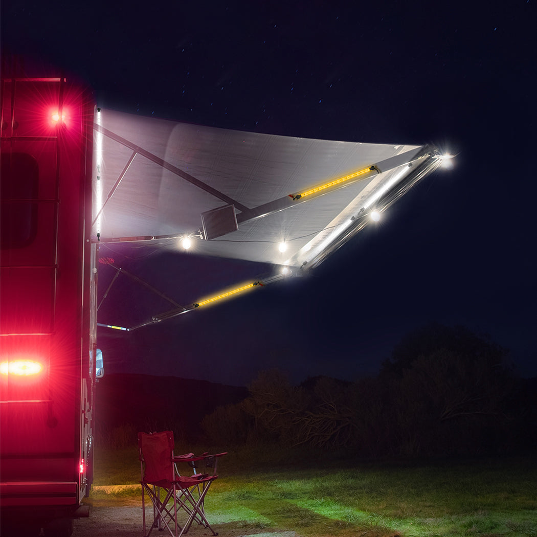 12V Led Strip Light Bar 6Pcs Waterproof