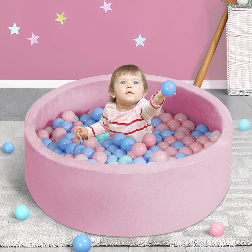 Bopeep Kids Balls Pit Baby Ocean Play Pink