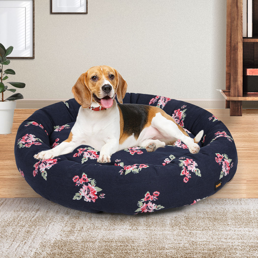 Pawz Dog Calming Bed Pet Cat Washable L Large