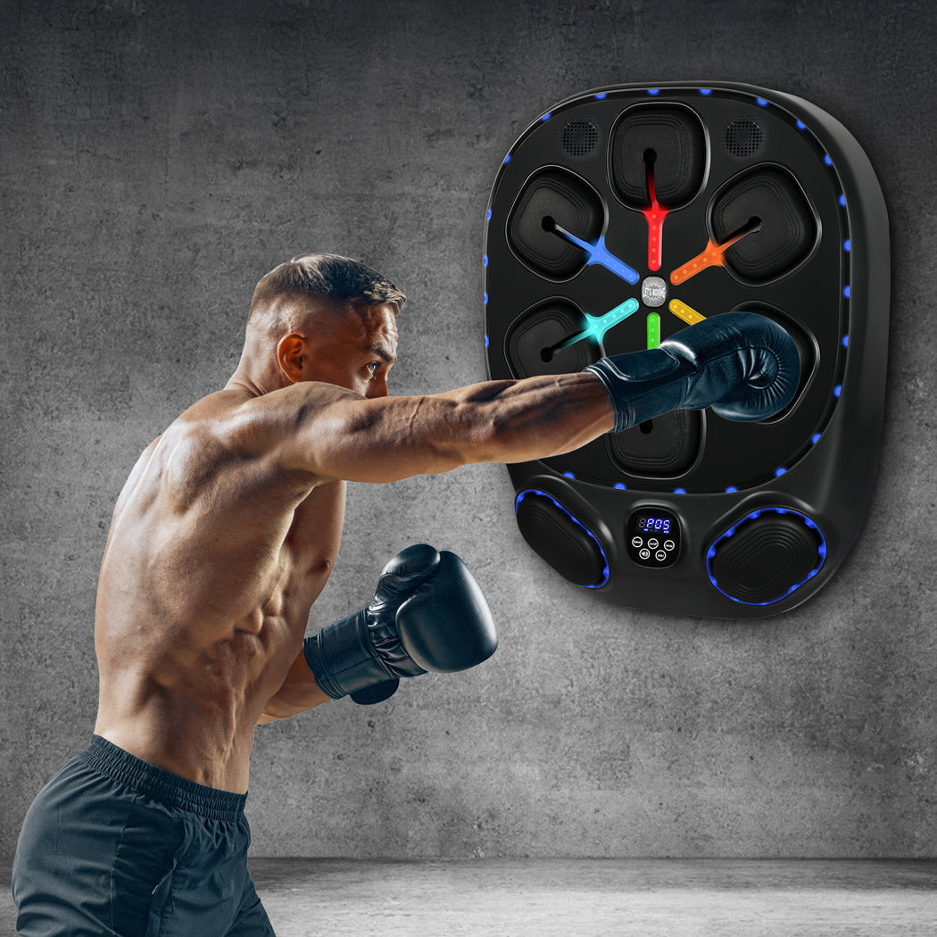 Centra Smart Music Boxing Machine Wall Mounted Black