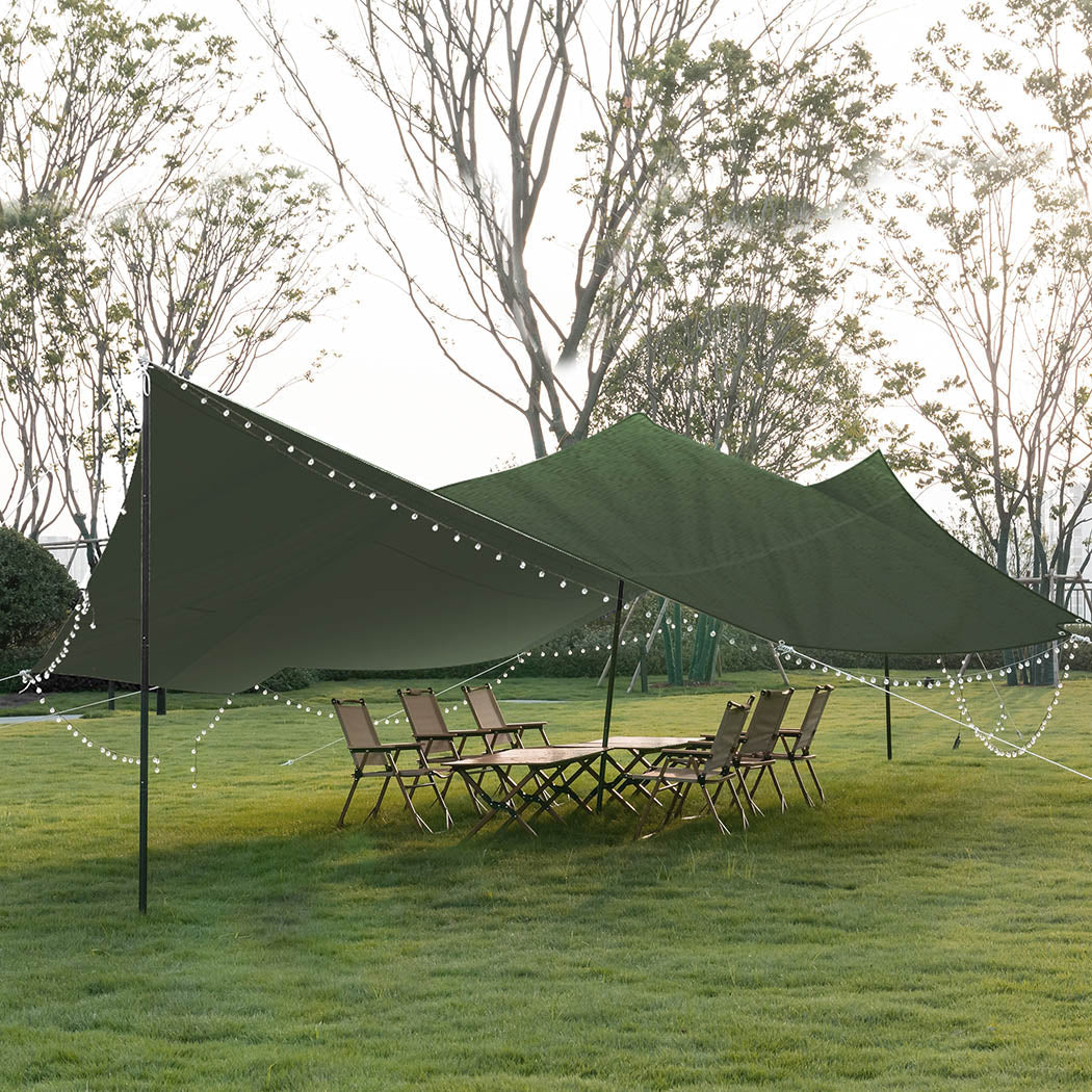 Polyester Canvas Tarp Tarpaulin Sun 4X3 Meter
