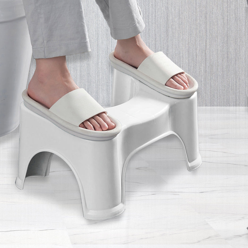 2X Toilet Step Stool Bathroom Potty