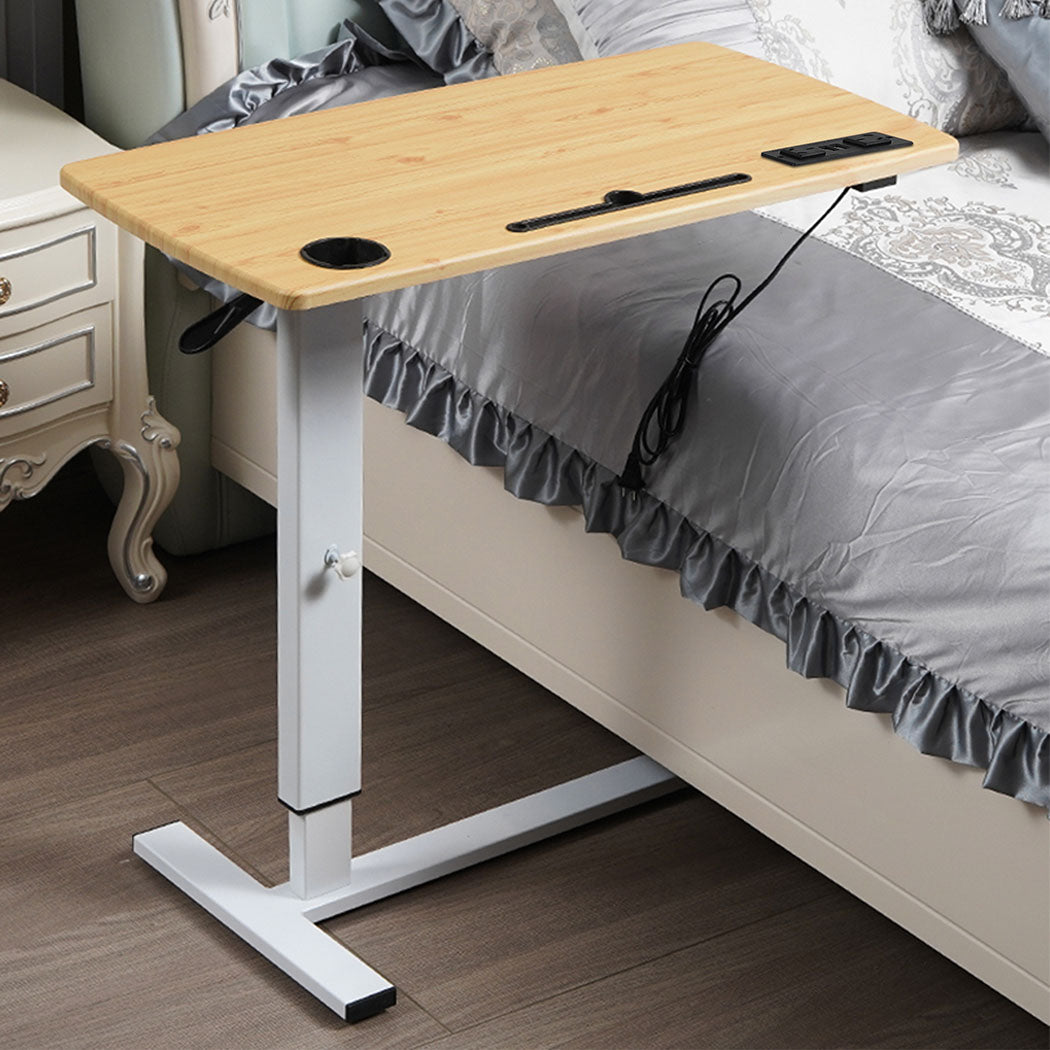 Standing Desk Height Adjustable Oak